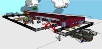 3D Drawing of Early Childhood Centre